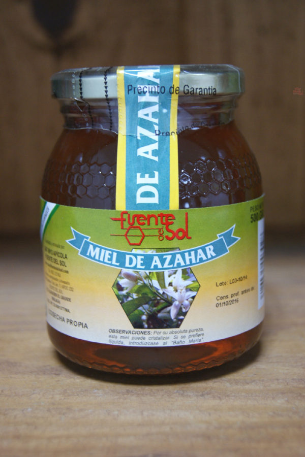 Miel de Azahar, fuente de salud. Alimento Natural de Apícola Fuente del Sol de Alhaurín el Grande, Málaga