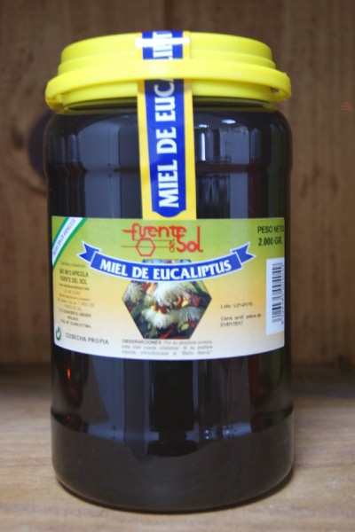 Miel de Eucaliptus, fuente de salud. Alimento Natural de Apícola Fuente del Sol de Alhaurín el Grande, Málaga